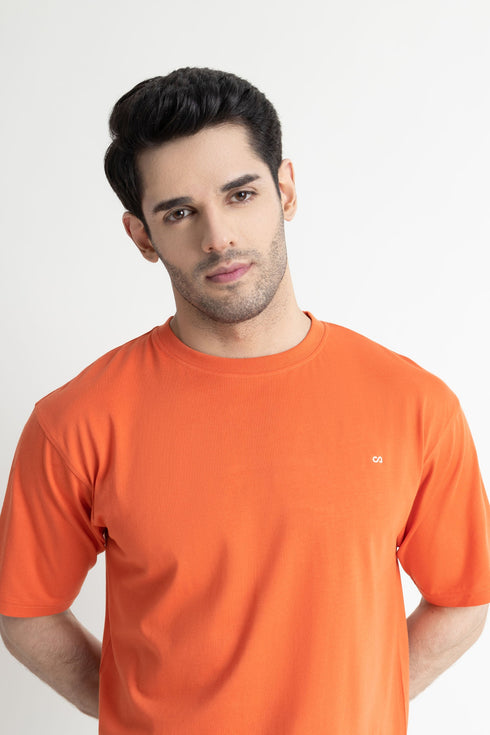 Oversized Orange T-Shirt